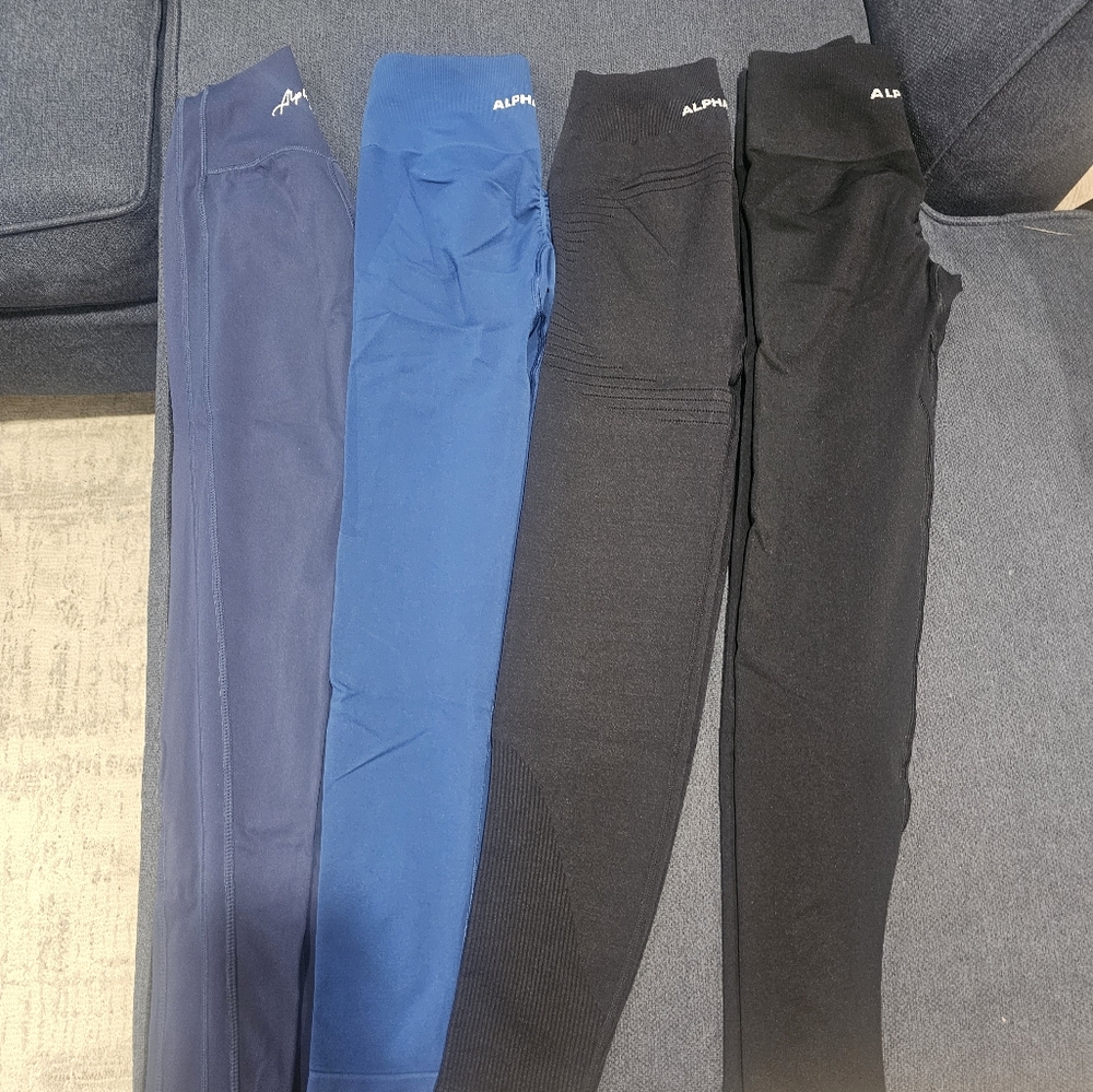 Alphalete Women's Leggings - Navy, Blue, Black